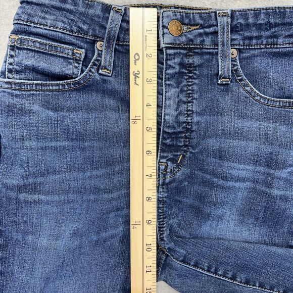 Madewell Jeans Women’s 26 Curvy High Rise Skinny Medium Wash Denim - Picture 15 of 16